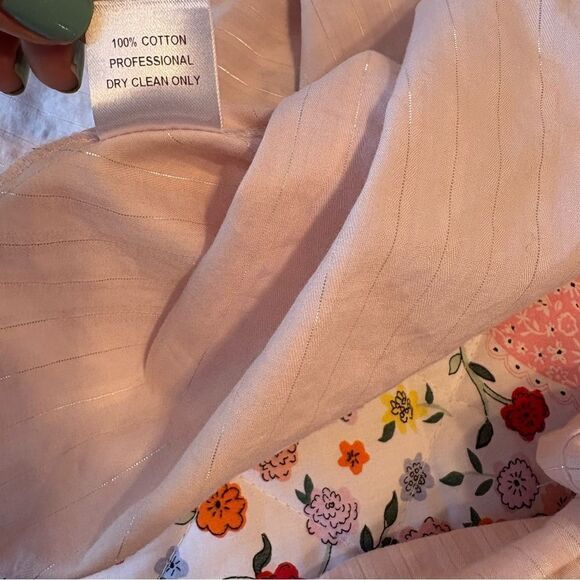 Petersyn Lily Metallic Stripe Off-the-Shoulder Top - Picture 6 of 6